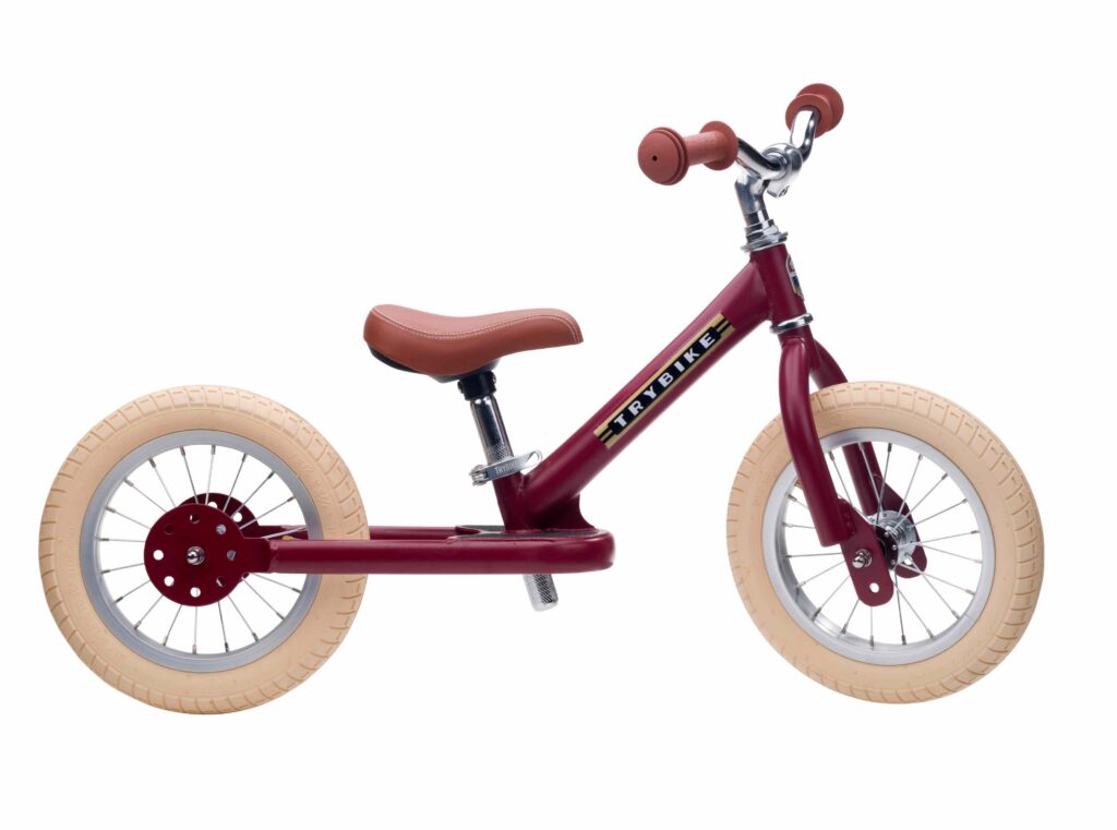 Trybike jooksuratas vintage matt punane 